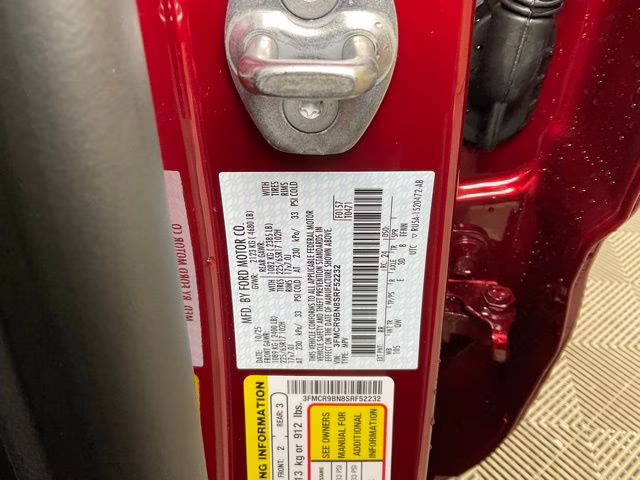 2025 Ruby Red Metallic Ford Bronco Sport Big Bend 4X4 SUV