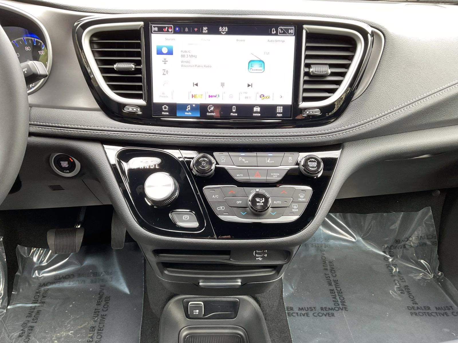 2026 Bright White Clearcoat Chrysler Pacifica Select AWD Van