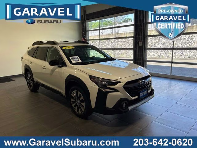 2025 Crystal White Pearl Subaru Outback Limited XT AWD SUV