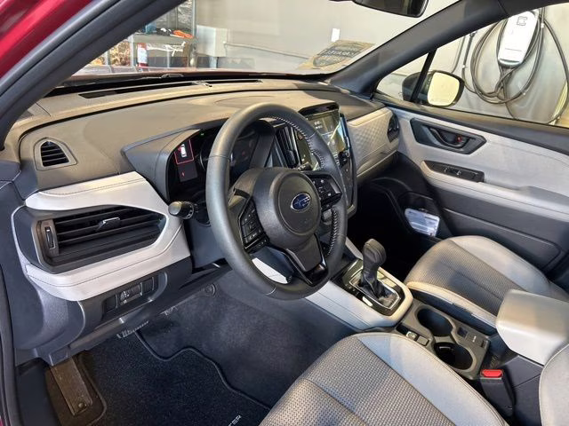 2025 Crimson Red Pearl Subaru Forester Premium AWD SUV