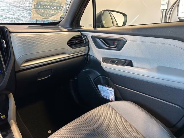 2025 Crimson Red Pearl Subaru Forester Premium AWD SUV