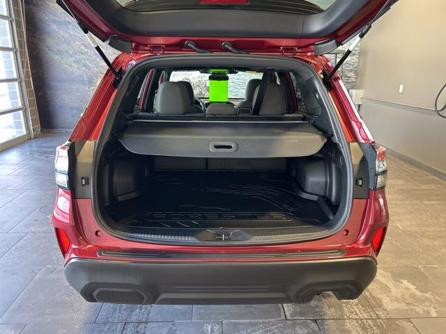 2025 Crimson Red Pearl Subaru Forester Premium AWD SUV