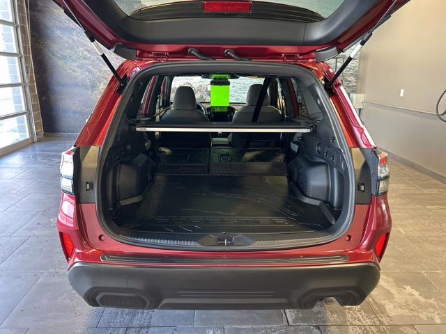 2025 Crimson Red Pearl Subaru Forester Premium AWD SUV