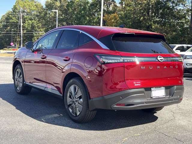 2026 Scarlet Ember Tintcoat Nissan Murano SL AWD SUV