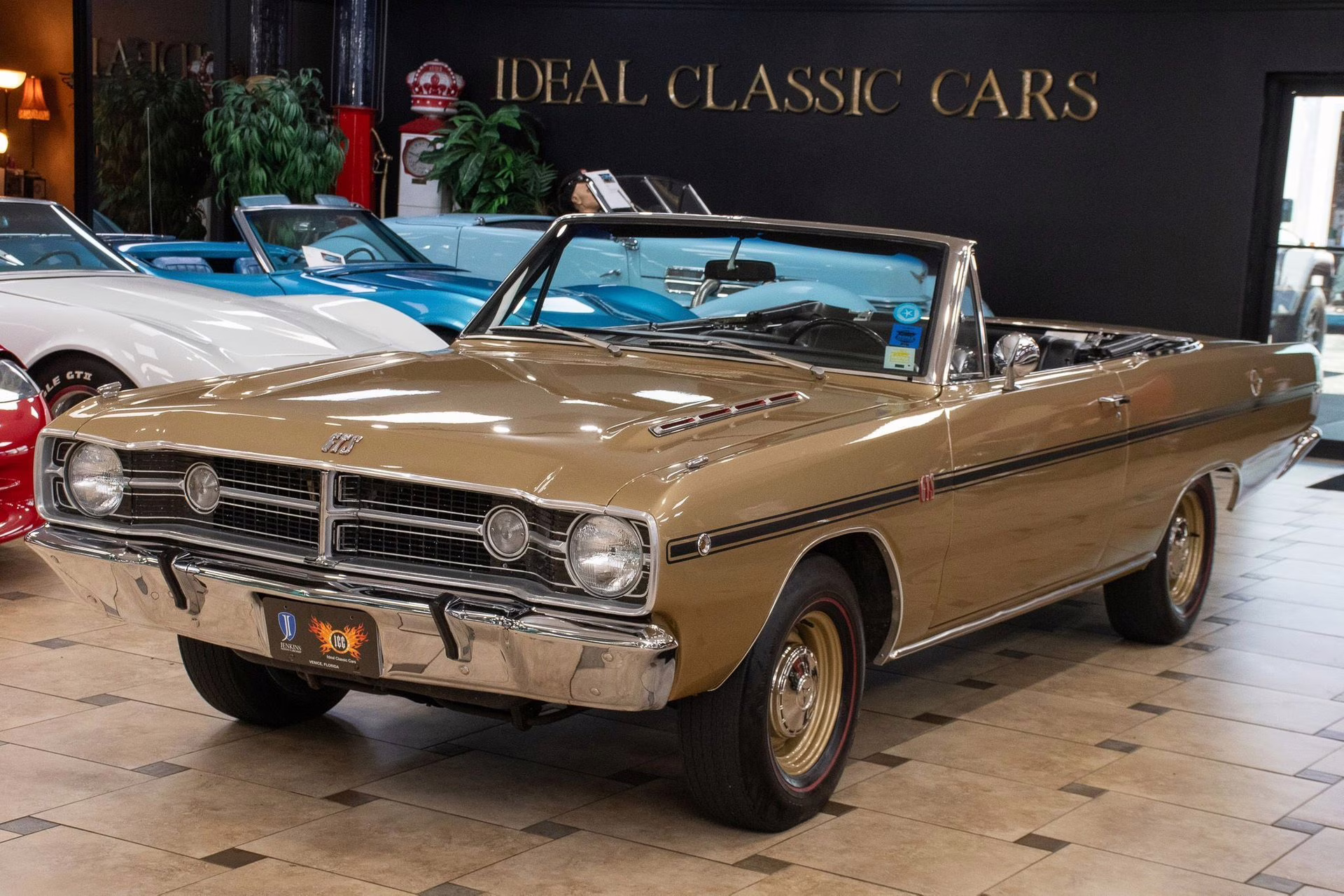 Medium Gold Metallic 1968 Dodge Dart Sedan Automatic