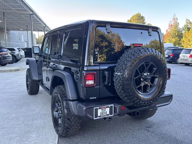 2026 Black Clearcoat Jeep Wrangler Willys 4X4 Convertible