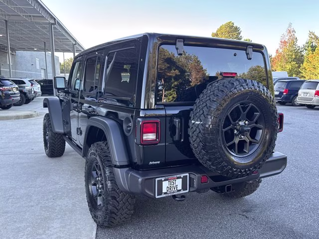 2026 Black Clearcoat Jeep Wrangler Willys 4X4 Convertible