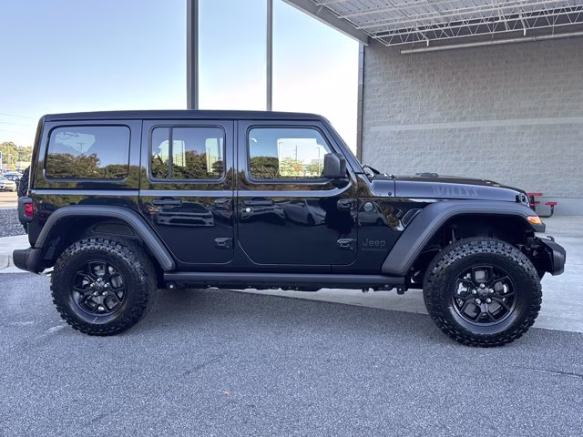 2026 Black Clearcoat Jeep Wrangler Willys 4X4 Convertible