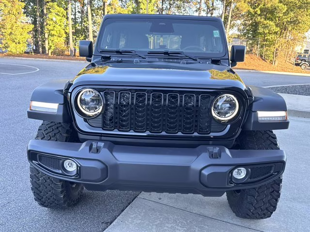 2026 Black Clearcoat Jeep Wrangler Willys 4X4 Convertible