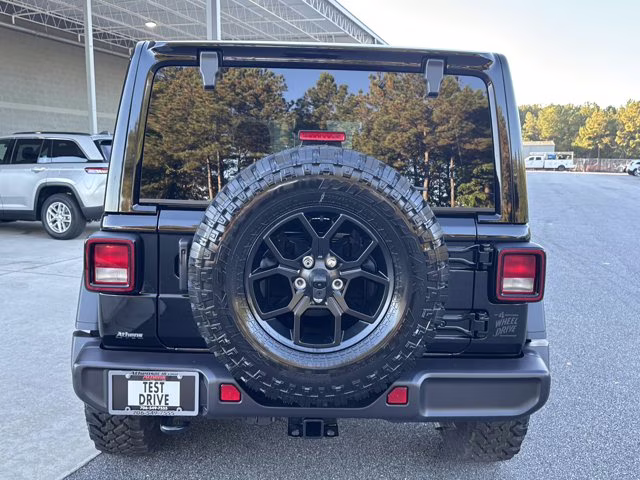 2026 Black Clearcoat Jeep Wrangler Willys 4X4 Convertible