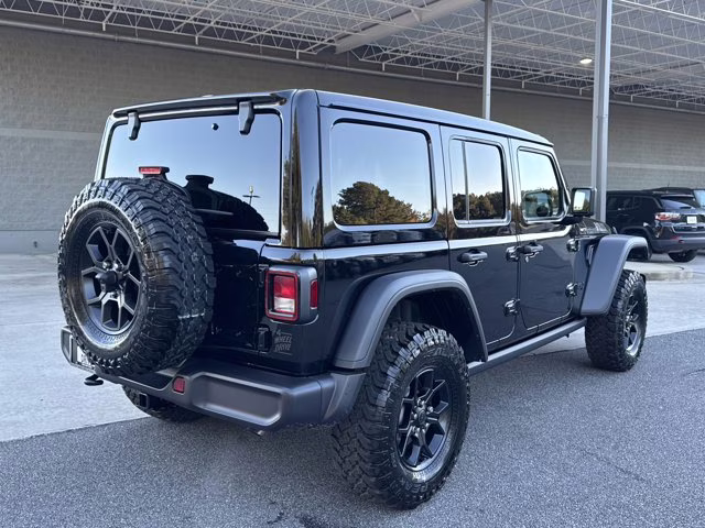 2026 Black Clearcoat Jeep Wrangler Willys 4X4 Convertible