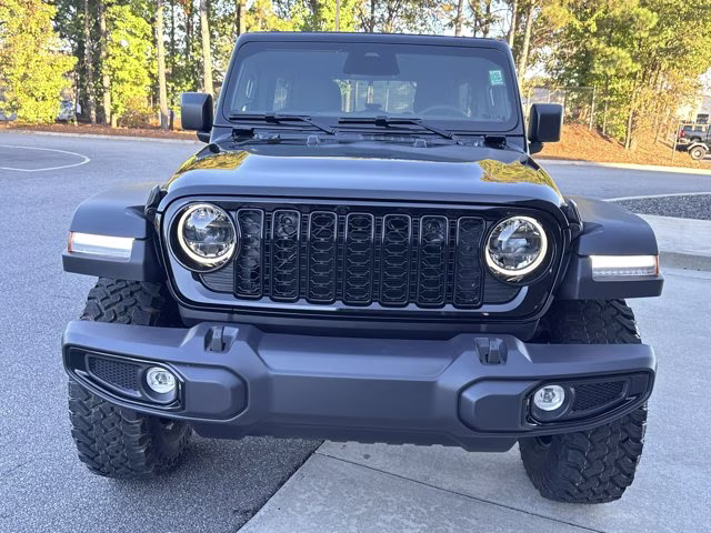 2026 Black Clearcoat Jeep Wrangler Willys 4X4 Convertible