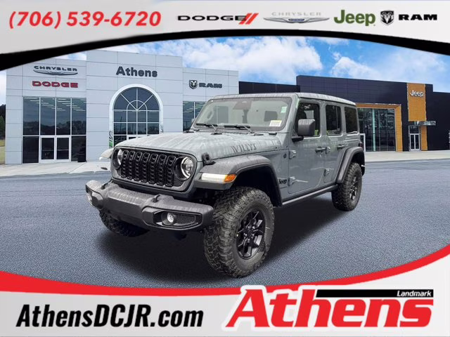 2026 Anvil Clearcoat Jeep Wrangler Willys 4X4 Convertible