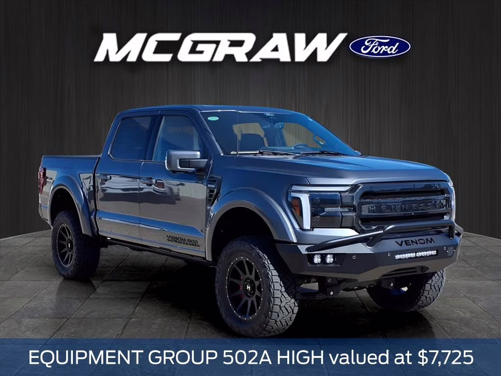 2025 Gray Metallic Ford F-150 Hennessey Venom 800 4X4 Truck
