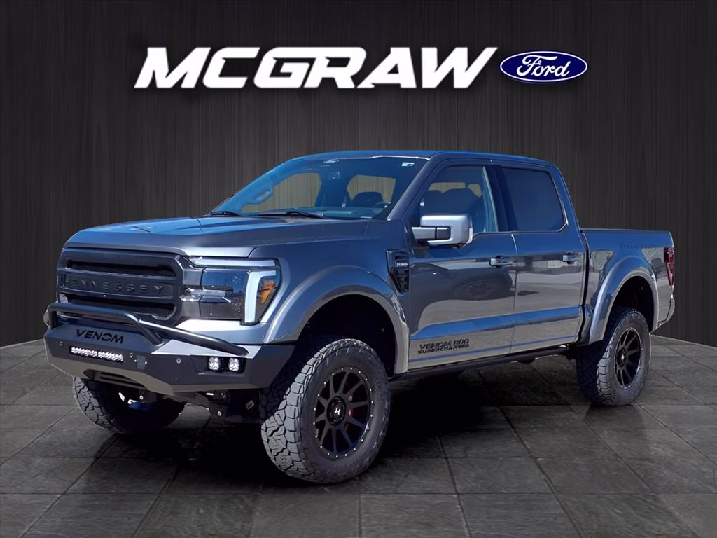 2025 Carbonized Gray Metallic Ford F-150 LARIAT 4X4 Truck