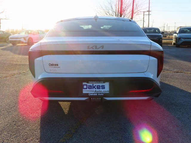 2025 Snow White Pearl Kia K4 EX FWD Sedan