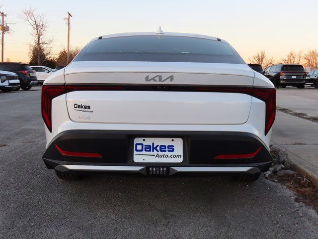 2025 Snow White Pearl Kia K4 EX FWD Sedan