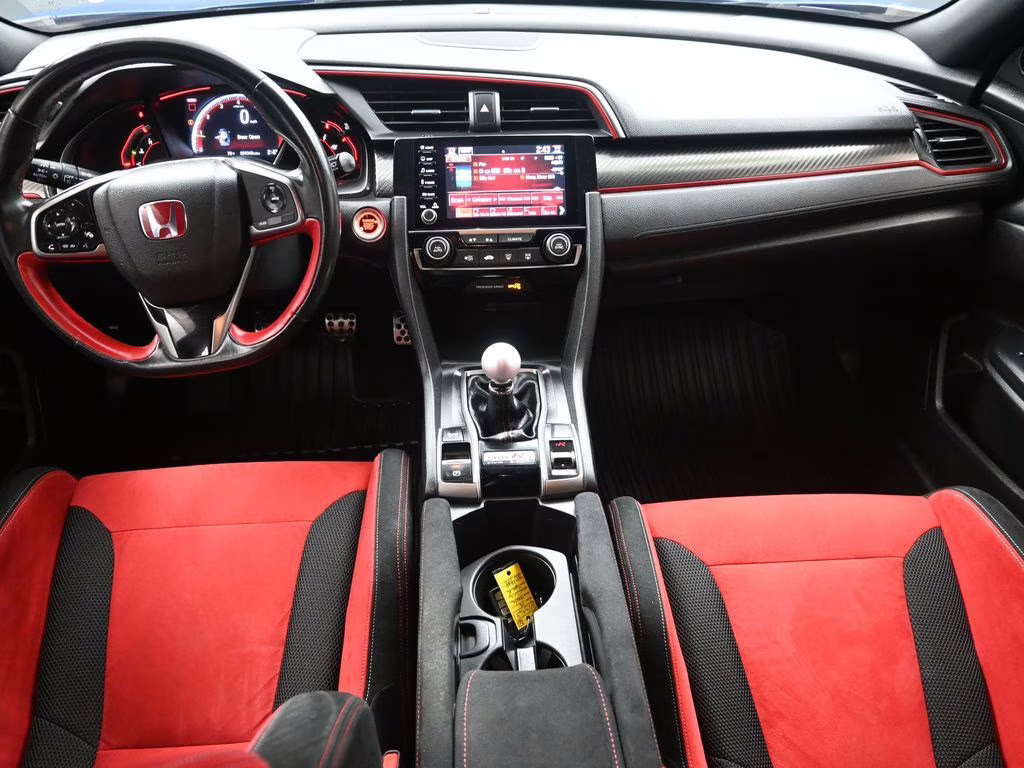 2019 Aegean Blue Metallic Honda Civic Type R Touring FWD Hatchback
