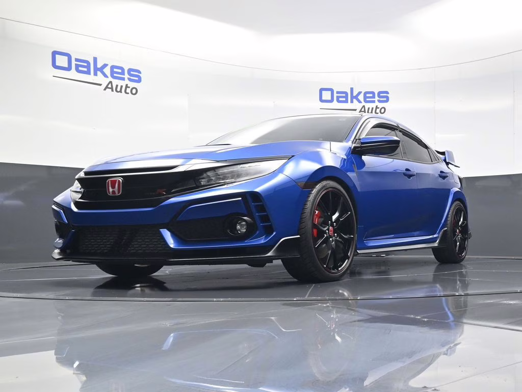 2019 Aegean Blue Metallic Honda Civic Type R Touring FWD Hatchback
