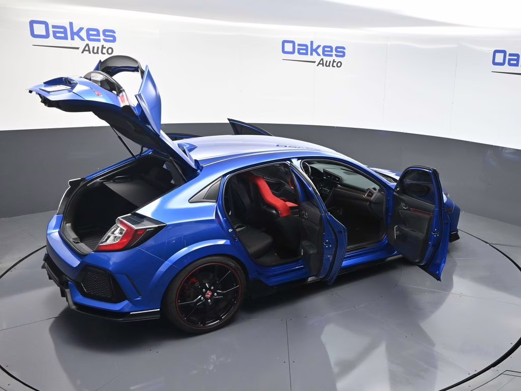 2019 Aegean Blue Metallic Honda Civic Type R Touring FWD Hatchback