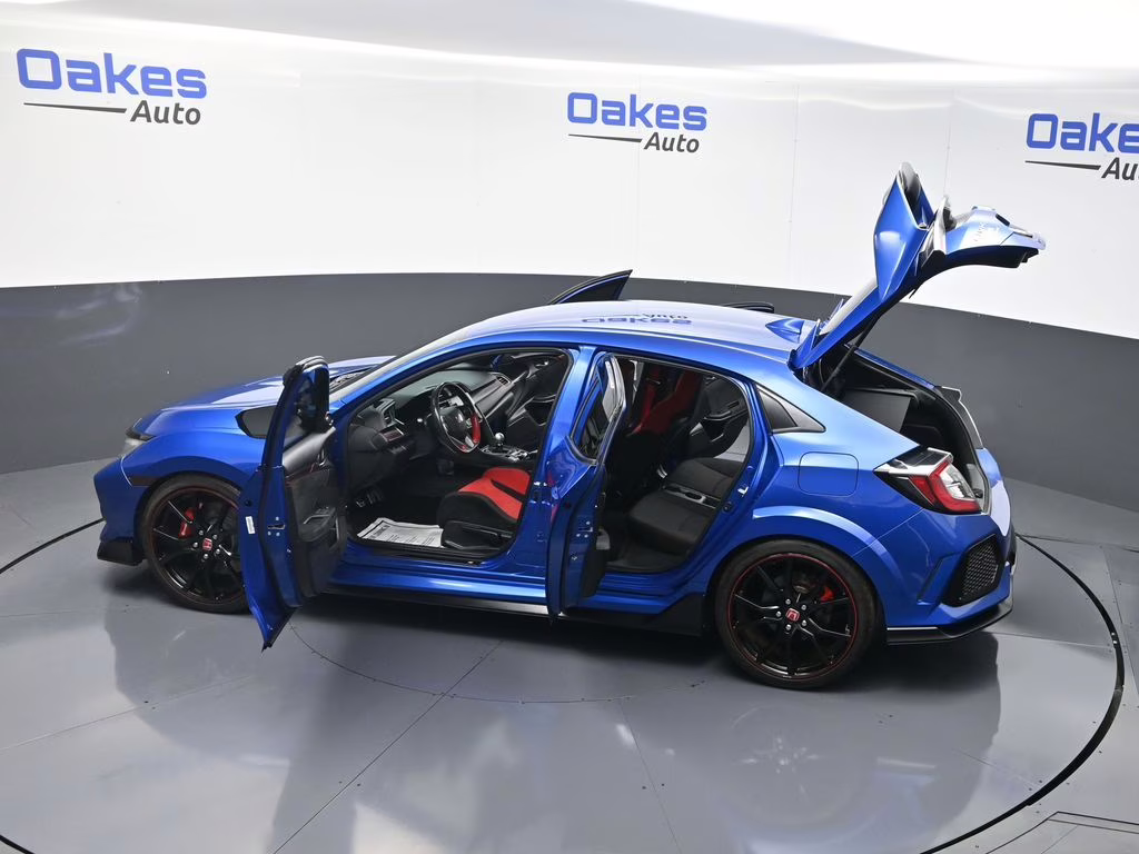 2019 Aegean Blue Metallic Honda Civic Type R Touring FWD Hatchback