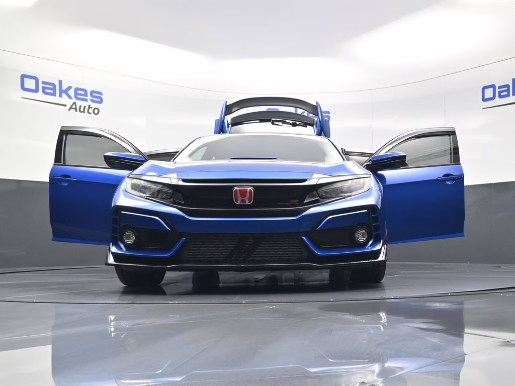 2019 Aegean Blue Metallic Honda Civic Type R Touring FWD Hatchback