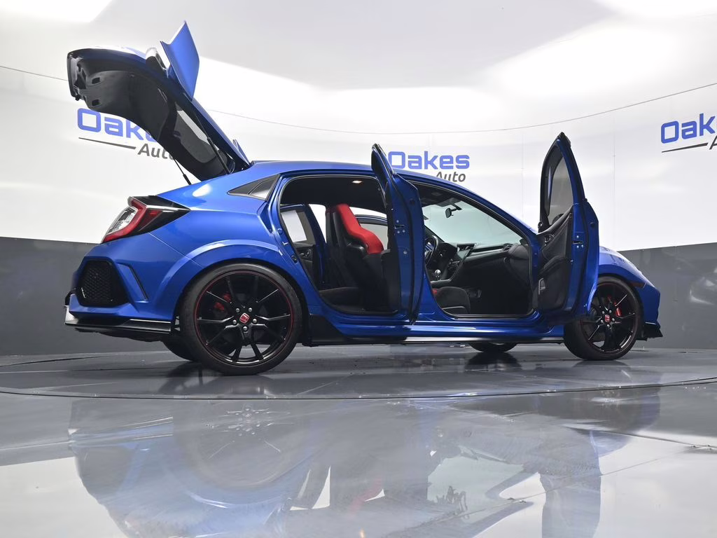 2019 Aegean Blue Metallic Honda Civic Type R Touring FWD Hatchback