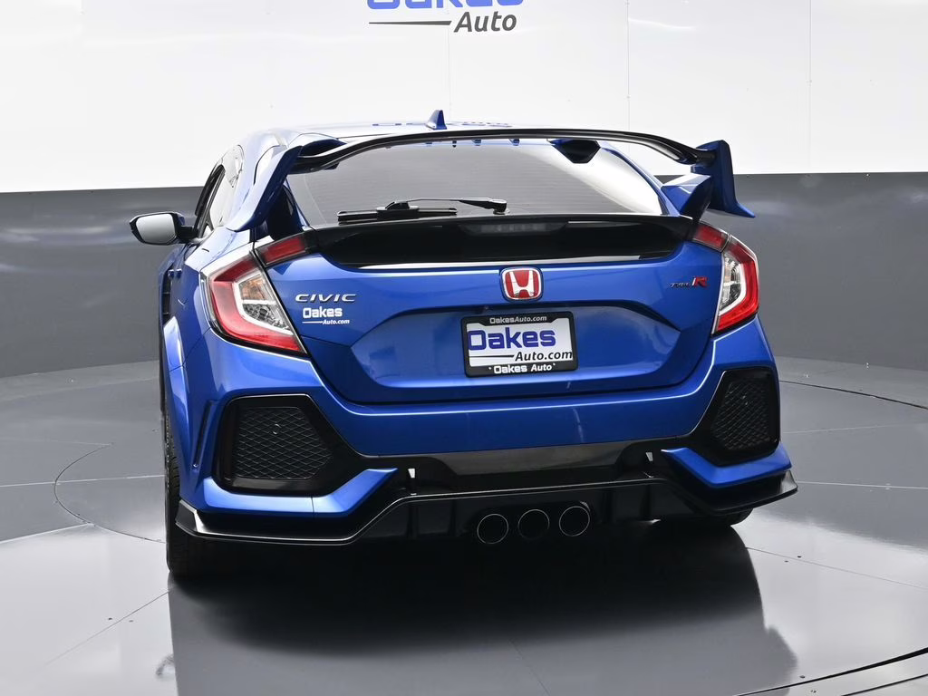 2019 Aegean Blue Metallic Honda Civic Type R Touring FWD Hatchback