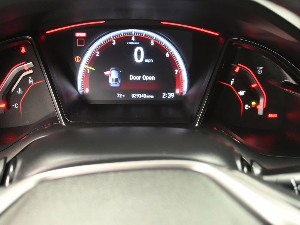 2019 Aegean Blue Metallic Honda Civic Type R Touring FWD Hatchback