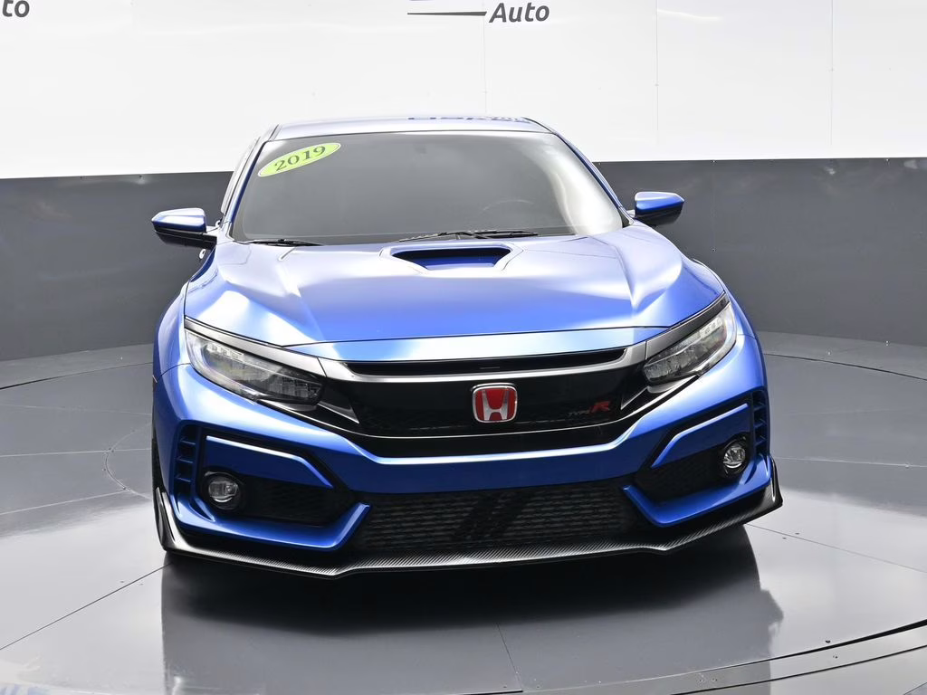 2019 Aegean Blue Metallic Honda Civic Type R Touring FWD Hatchback