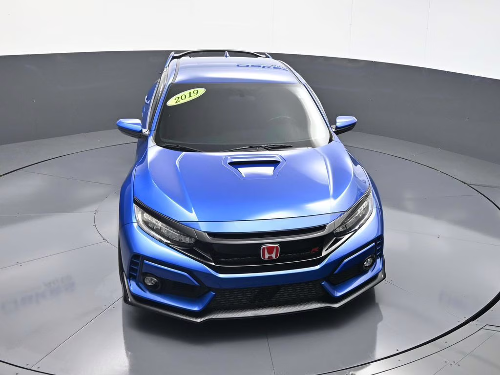 2019 Aegean Blue Metallic Honda Civic Type R Touring FWD Hatchback