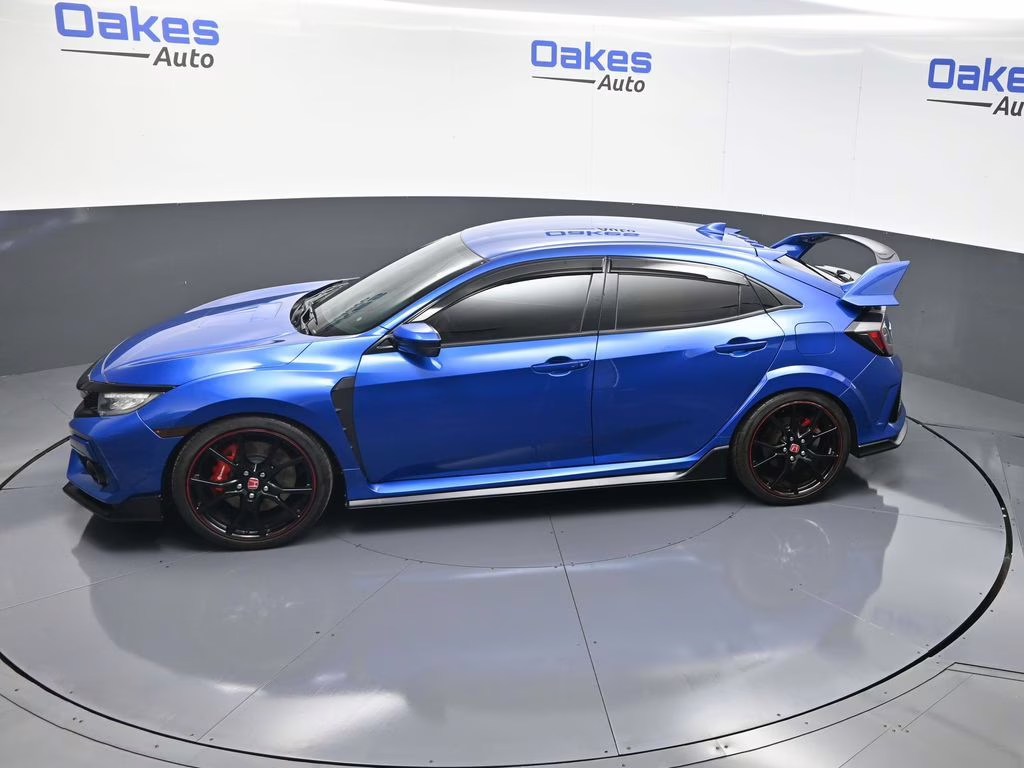 2019 Aegean Blue Metallic Honda Civic Type R Touring FWD Hatchback