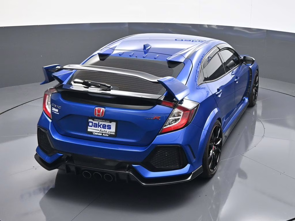 2019 Aegean Blue Metallic Honda Civic Type R Touring FWD Hatchback