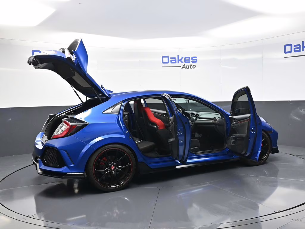 2019 Aegean Blue Metallic Honda Civic Type R Touring FWD Hatchback
