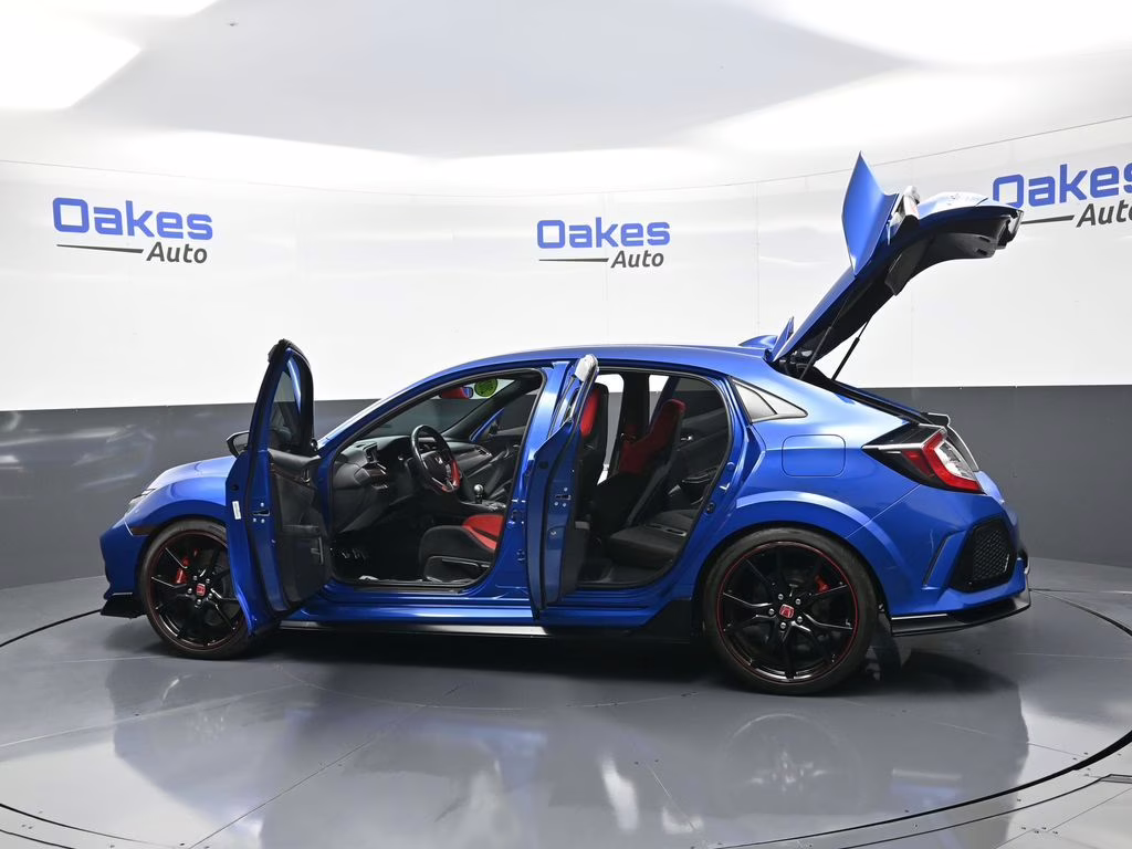 2019 Aegean Blue Metallic Honda Civic Type R Touring FWD Hatchback