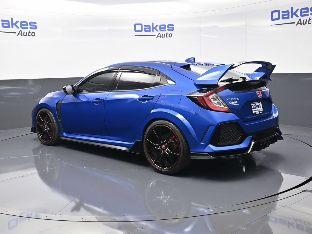 2019 Aegean Blue Metallic Honda Civic Type R Touring FWD Hatchback