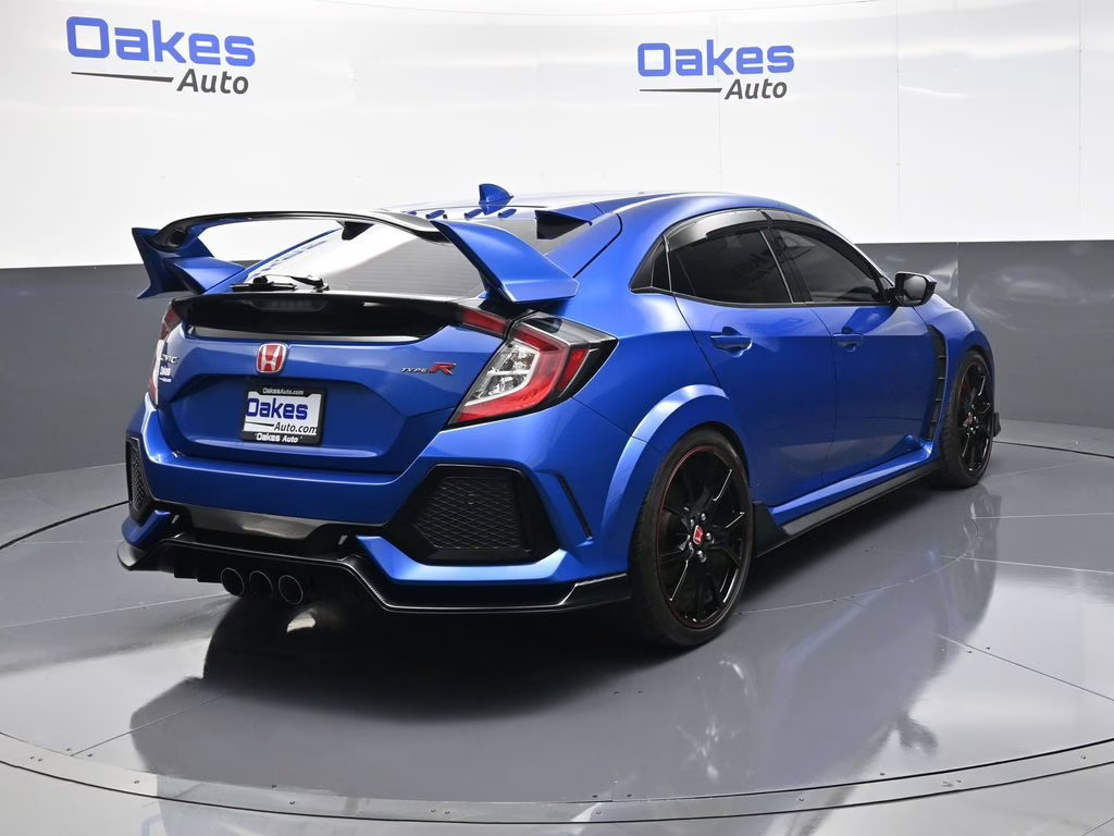 2019 Aegean Blue Metallic Honda Civic Type R Touring FWD Hatchback