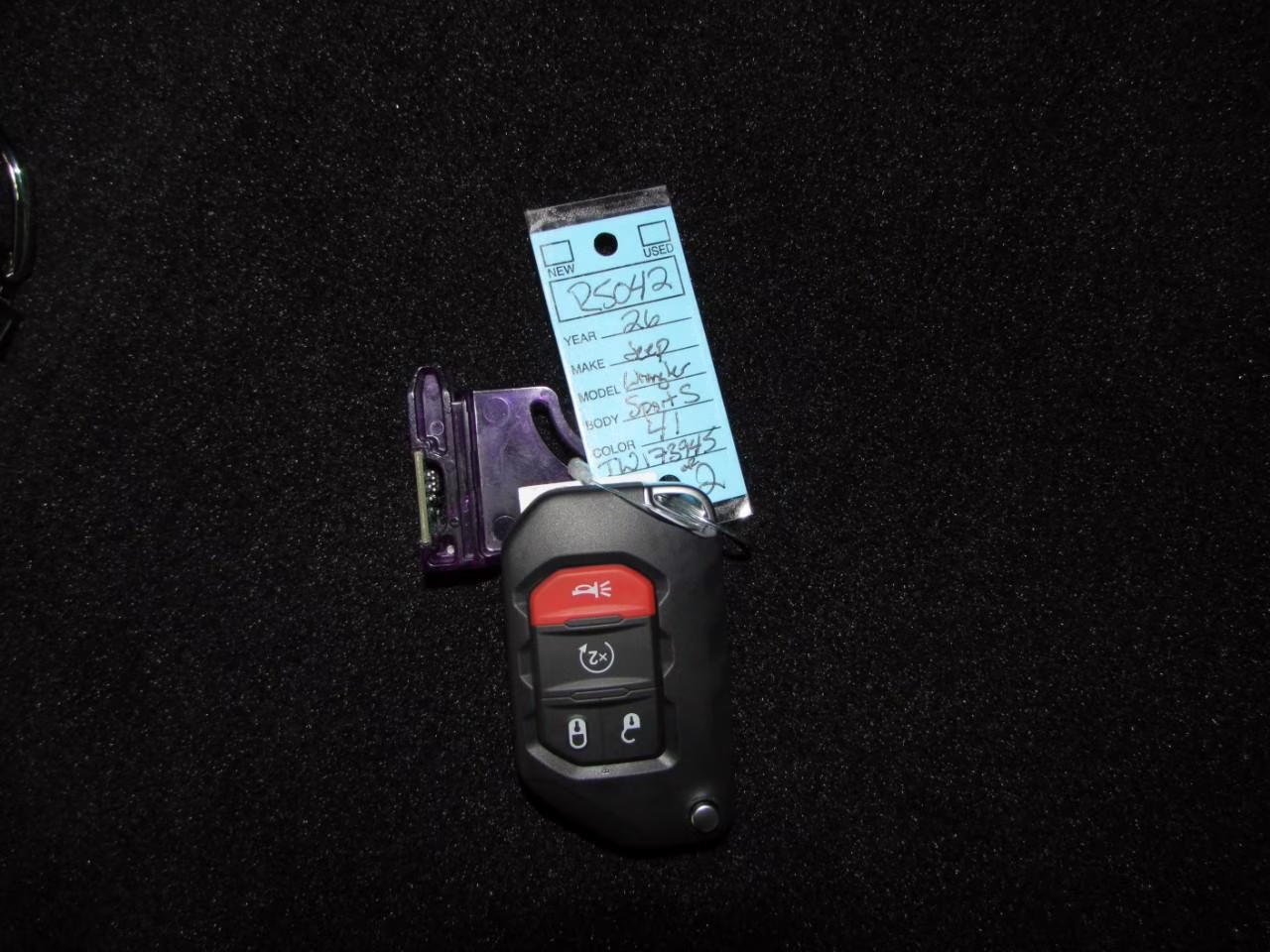 2026 41 Jeep Wrangler Sport S 4X4 SUV