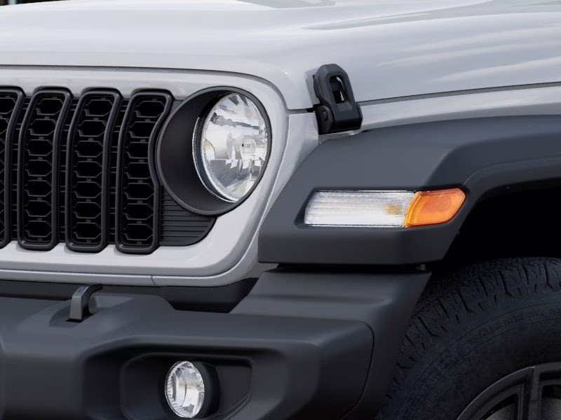 2026 Bright White Clearcoat Jeep Wrangler Sport S 4X4 SUV