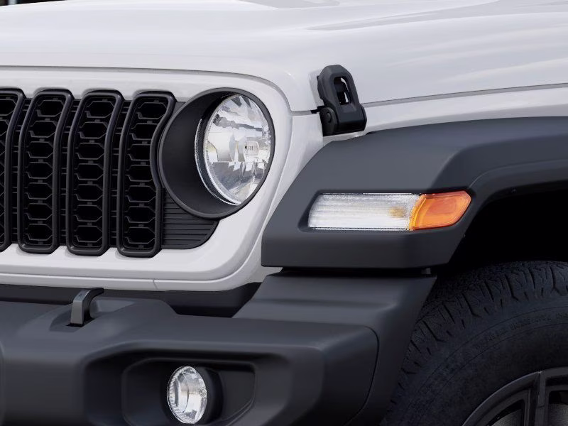 2026 Bright White Clearcoat Jeep Wrangler Sport S 4X4 SUV