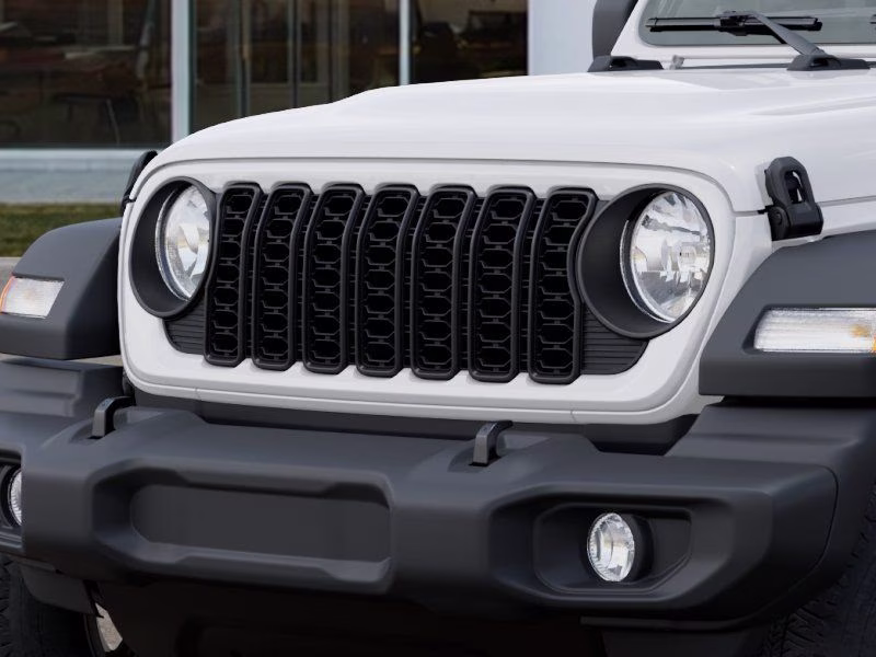 2026 Bright White Clearcoat Jeep Wrangler Sport S 4X4 SUV