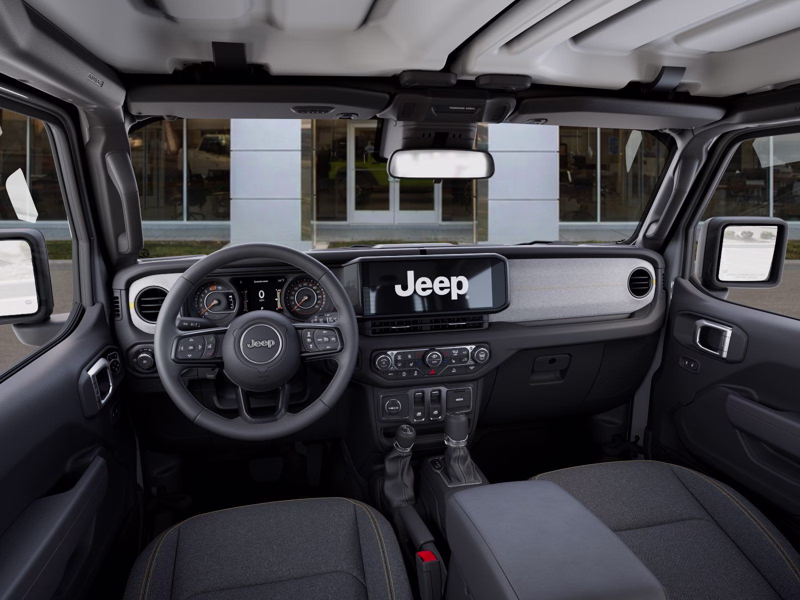 2026 Bright White Clearcoat Jeep Wrangler Sport S 4X4 SUV