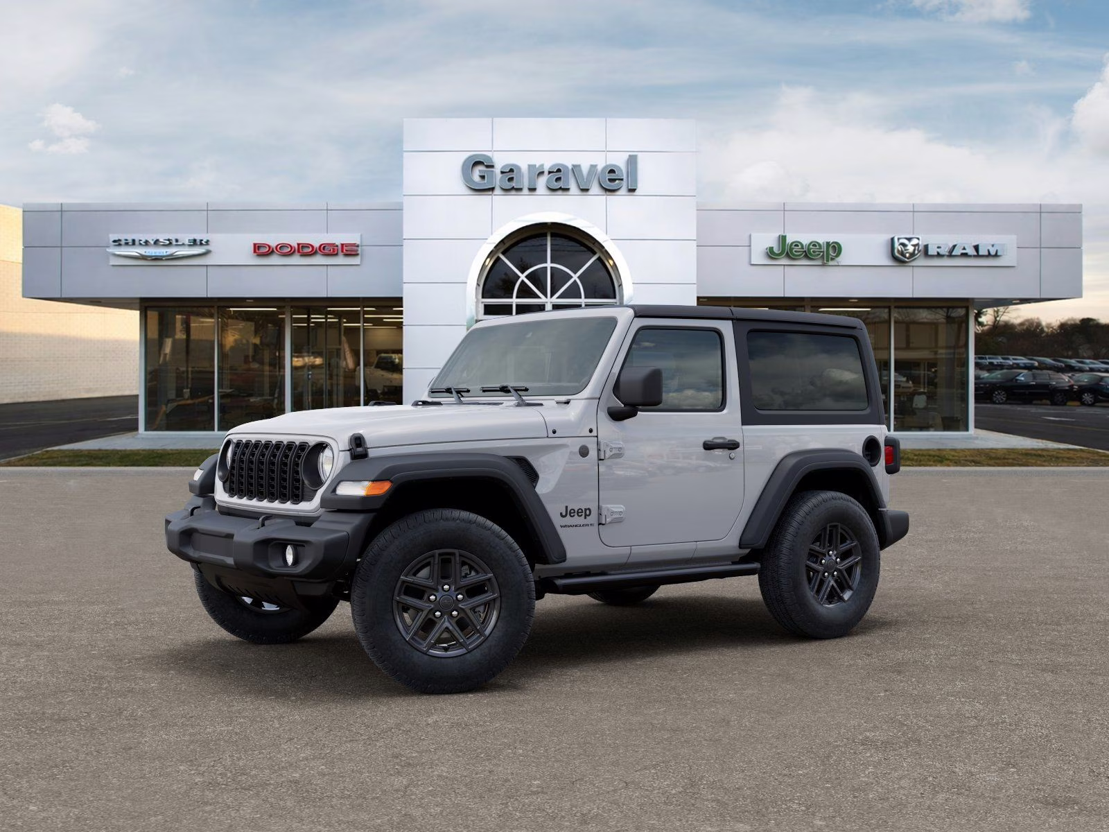 2026 Bright White Clearcoat Jeep Wrangler Sport S 4X4 SUV