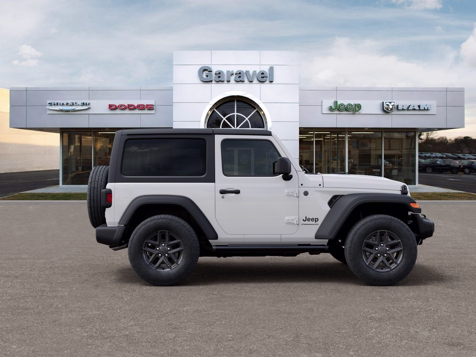 2026 Bright White Clearcoat Jeep Wrangler Sport S 4X4 SUV