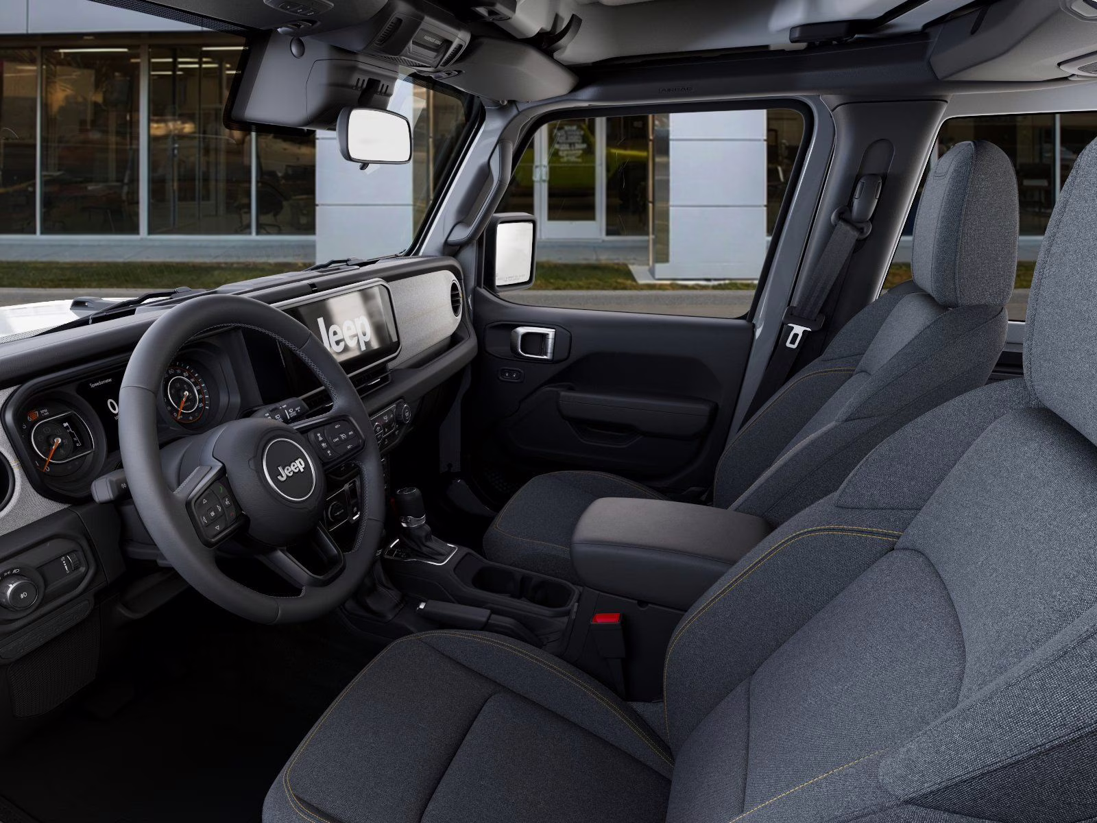 2026 Bright White Clearcoat Jeep Wrangler Sport S 4X4 SUV