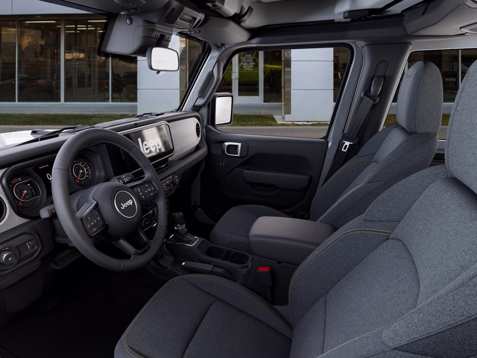 2026 Bright White Clearcoat Jeep Wrangler Sport S 4X4 SUV