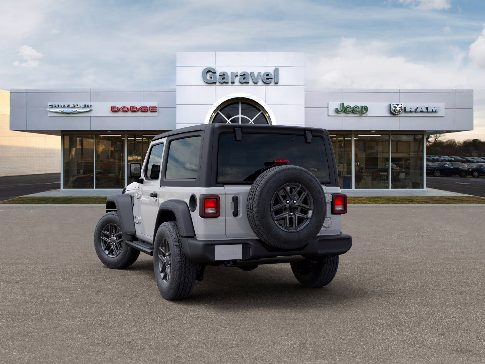 2026 Bright White Clearcoat Jeep Wrangler Sport S 4X4 SUV