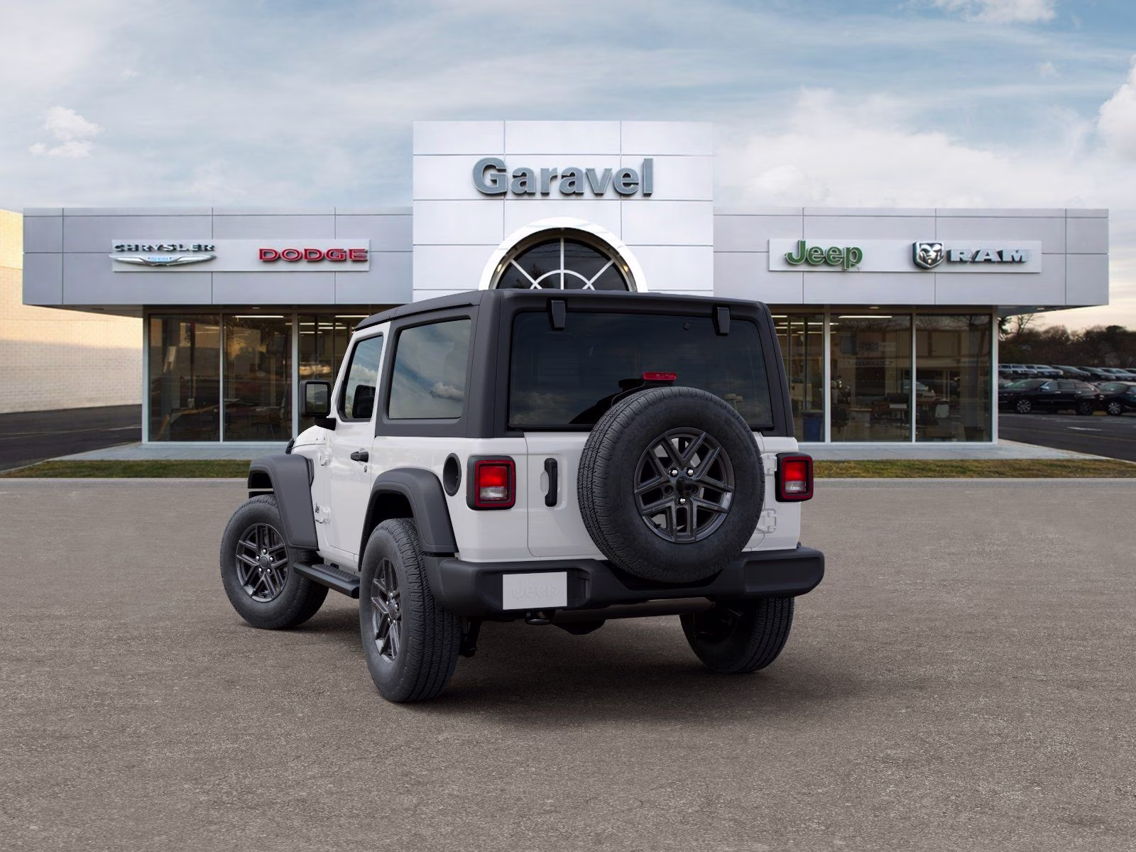 2026 Bright White Clearcoat Jeep Wrangler Sport S 4X4 SUV