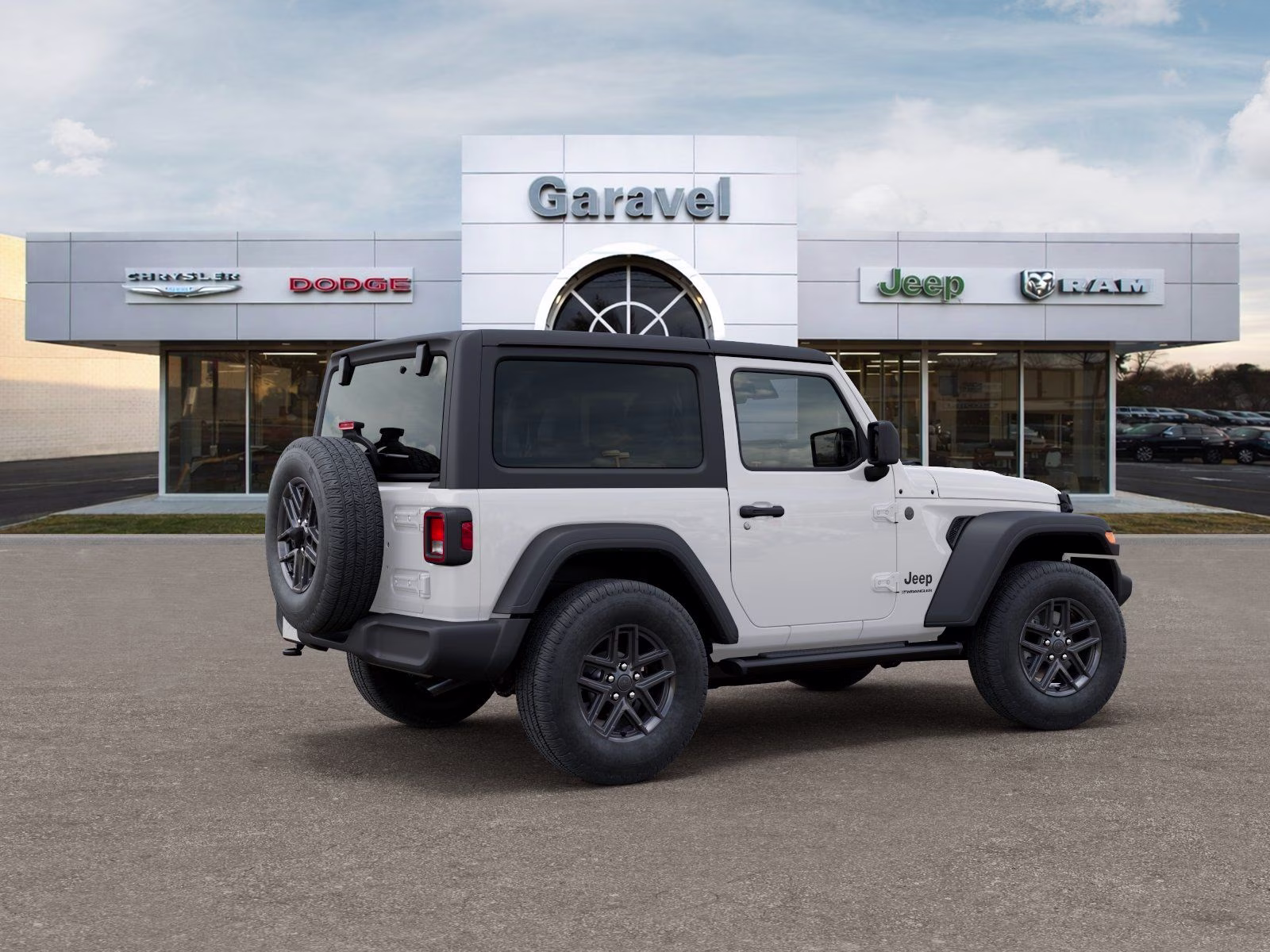 2026 Bright White Clearcoat Jeep Wrangler Sport S 4X4 SUV