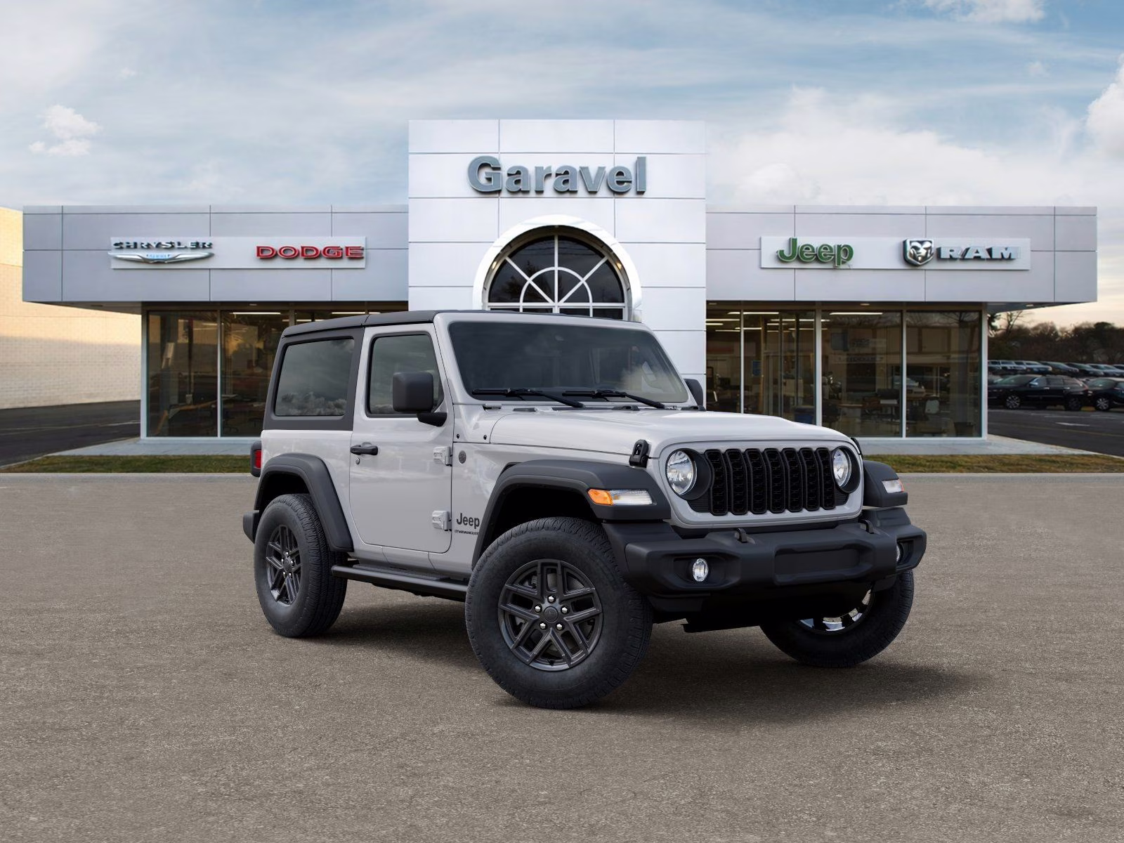 2026 Bright White Clearcoat Jeep Wrangler Sport S 4X4 SUV